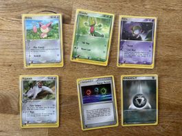 Pokemon Lot 6 Karten Ruby & Sapphire (EN)