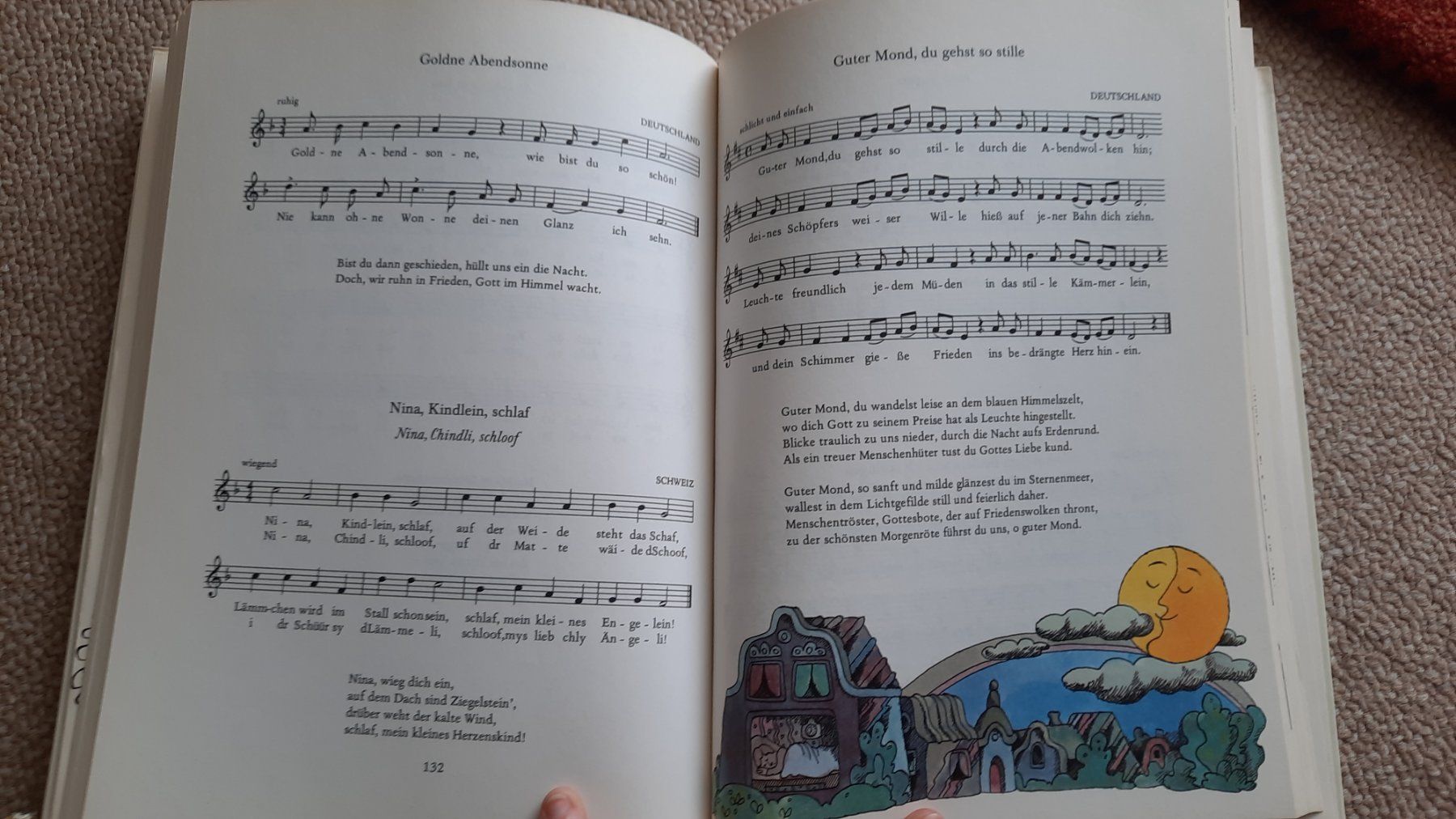 Libri: Schönsten Kinderlieder der Welt, bebildert – Usato da Niederteufen venduto da Buecherwurm_70 1
