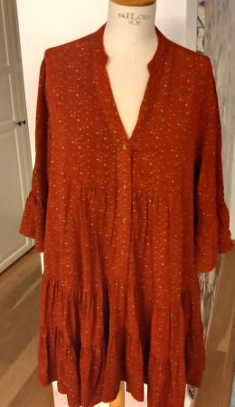 Robe Vanessa Bruno - Taille 40, Noir, Longueur 85 Cm - Occasion Très Bon état, Peu Portée