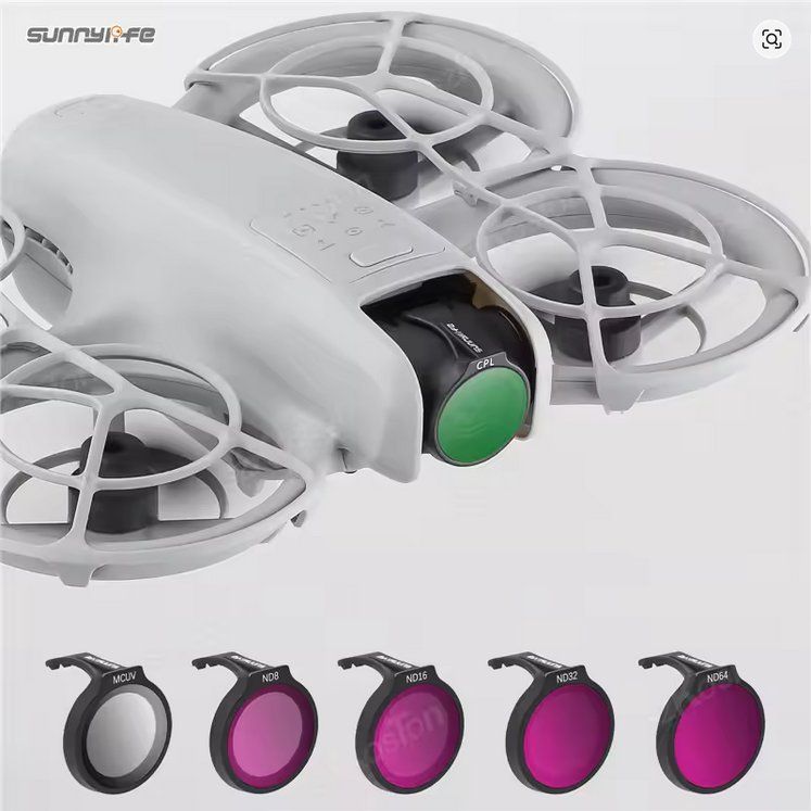 DJI RC Kits de montage: Set mit 4 Filtern für DJI Neo-Objektiv – Neuf avec emballage d'origine à Bussigny par SHOP-DRONE-UNIVERS 1