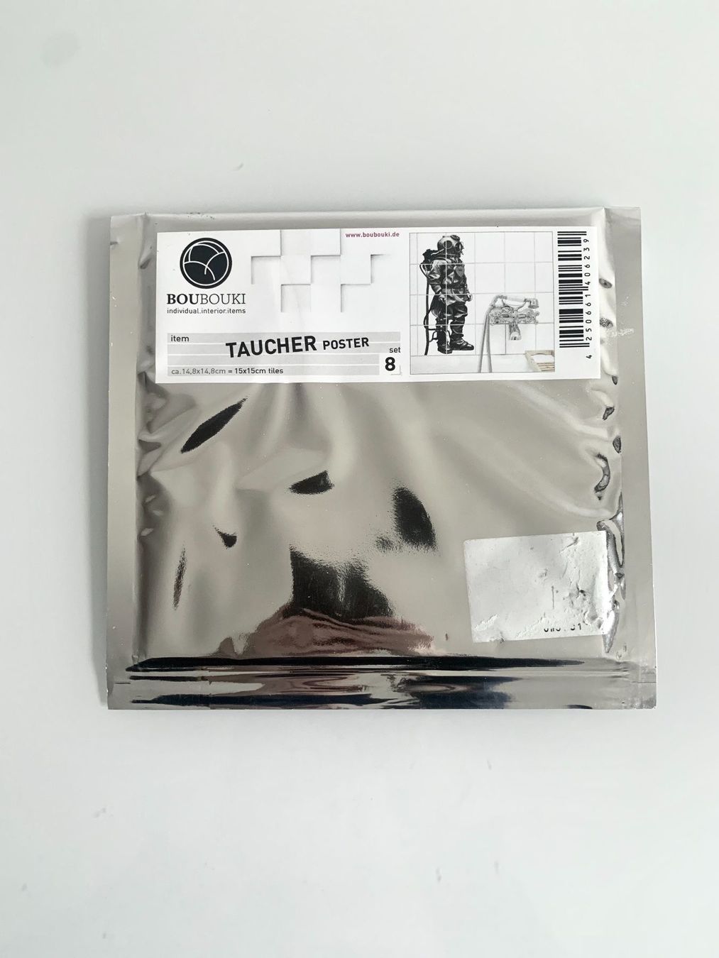 Aufkleber: 8er Set Fliesenkleber / Taucher – Neu und originalverpackt aus Bern von Fraeuleinhonig 3
