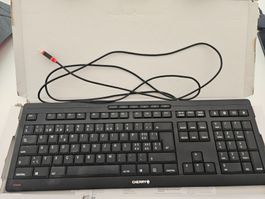 Cherry STREAM Keyboard USB – CH-Layout – Schwarz