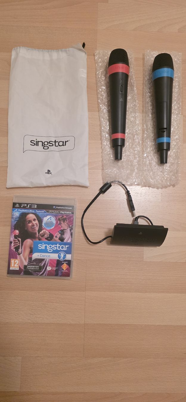 Sony Spiele: PS3 Singstar + Wireless Mikrofone – Gebraucht aus Flawil von Heartbreaker