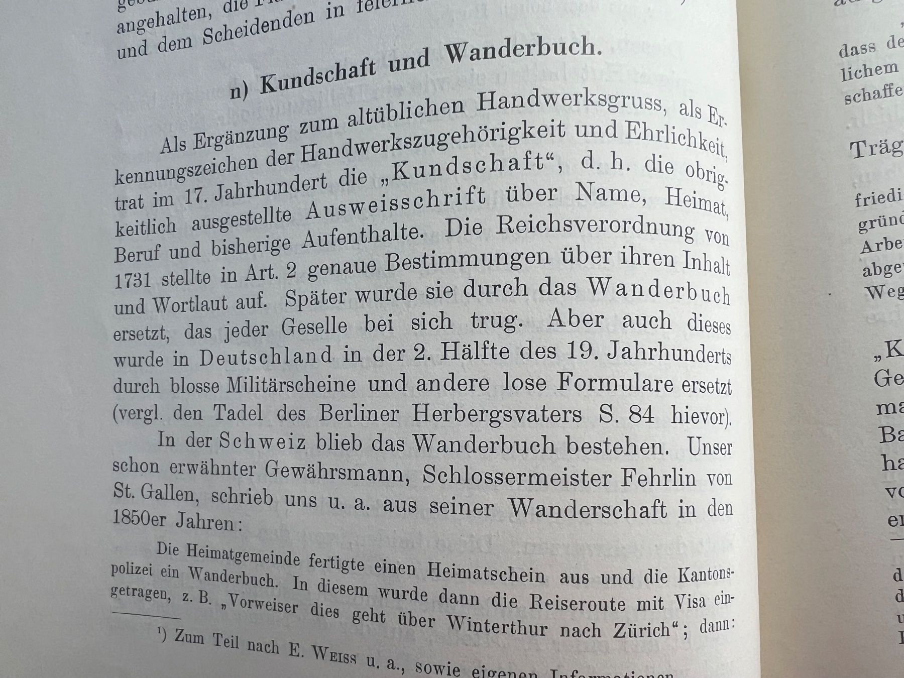Libri: Alte Handwerksbräuche W. Krebs Buch 1933 Basel – Usato da Unterengstringen venduto da Gustav03 4