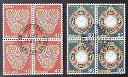 Z 576-577 Satz EUROPA/Viererblock ET **/● (1976)
