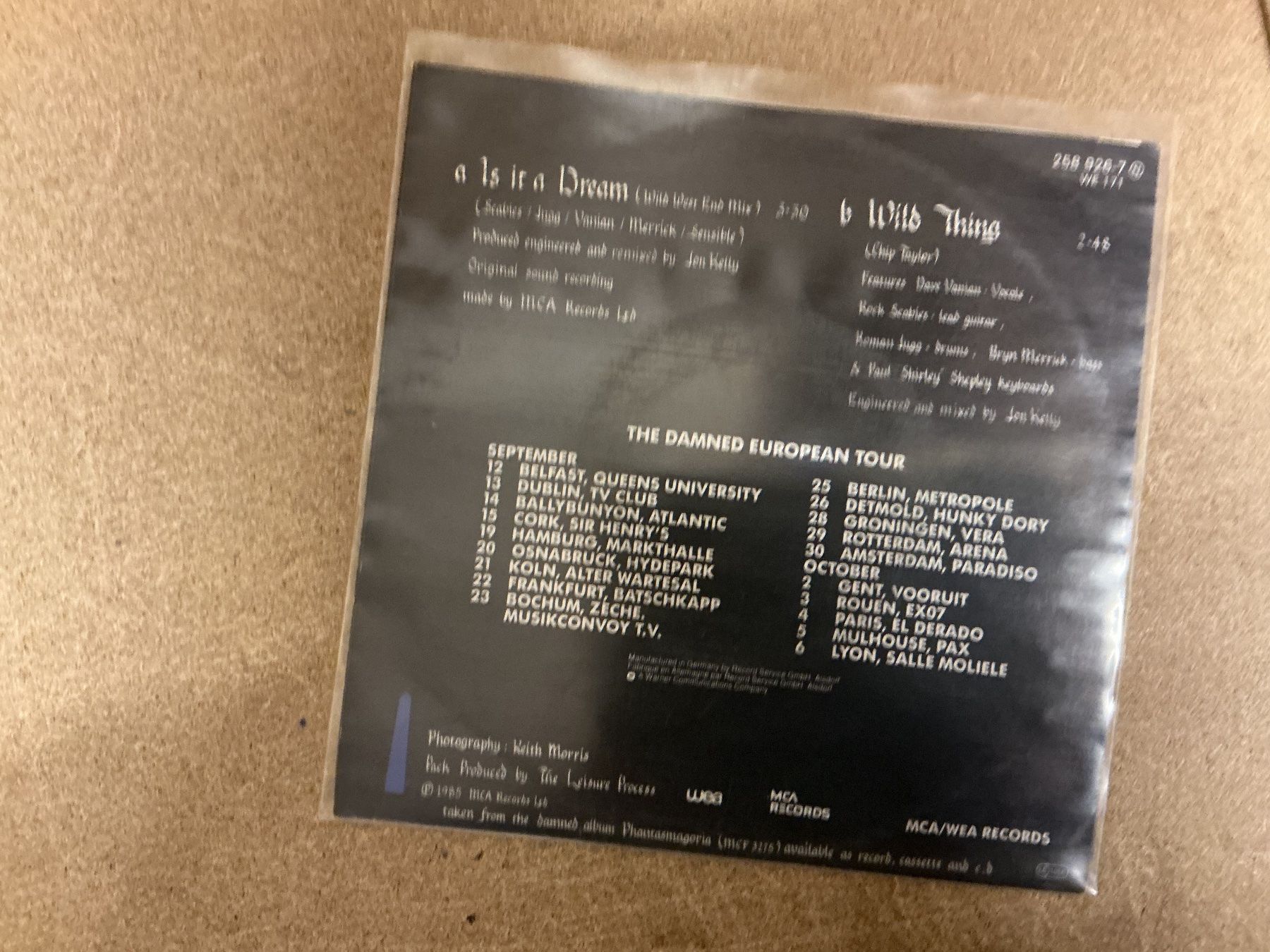 Dischi in vinile: The Damned Single - Is It A Dream – Usato da Winterthur venduto da Tumko-Vinyl 1