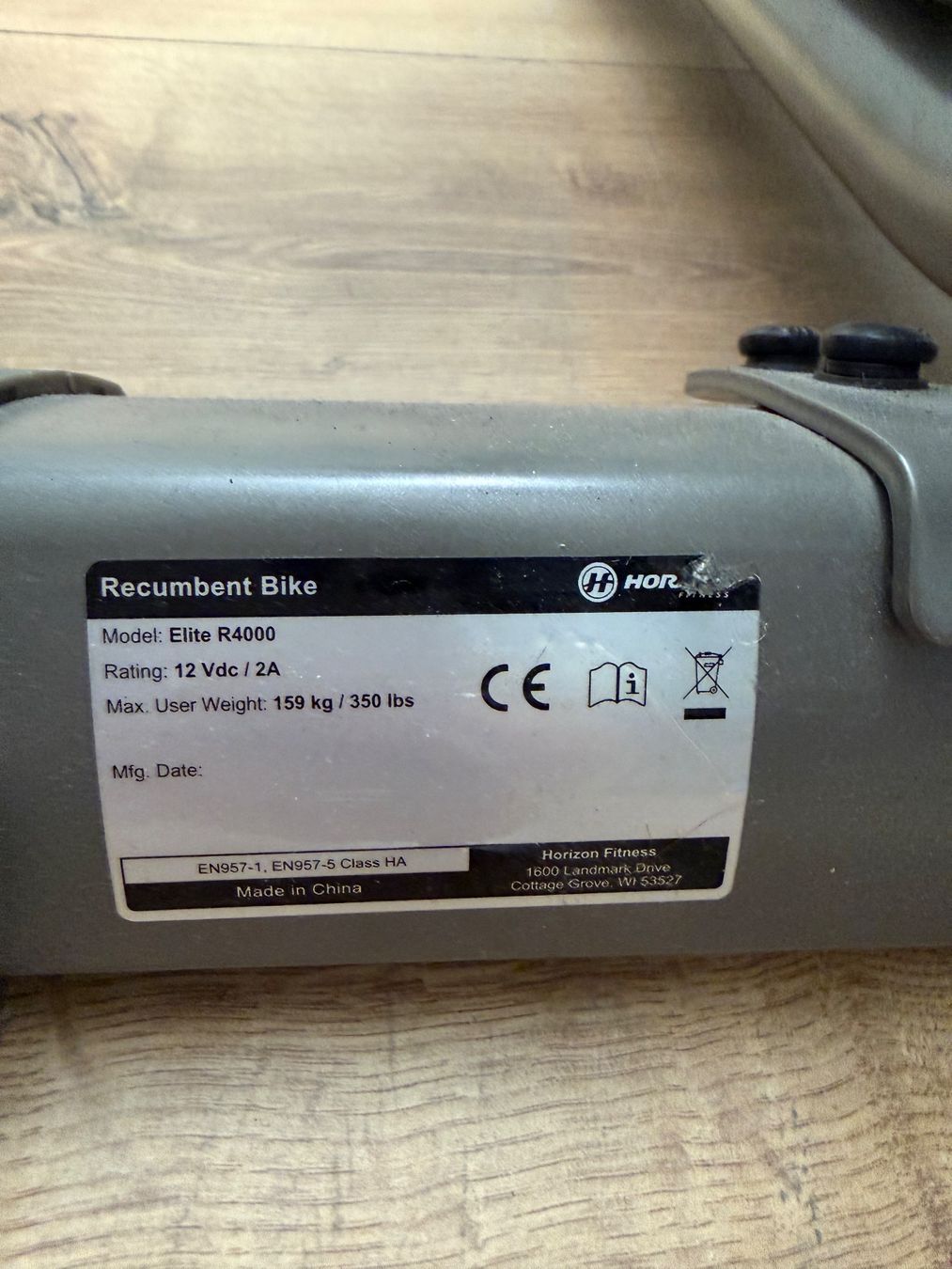 Hometrainer: Horizon R4000 Liegeergometer – Usato da ZÜRICH venduto da Soraone1 3