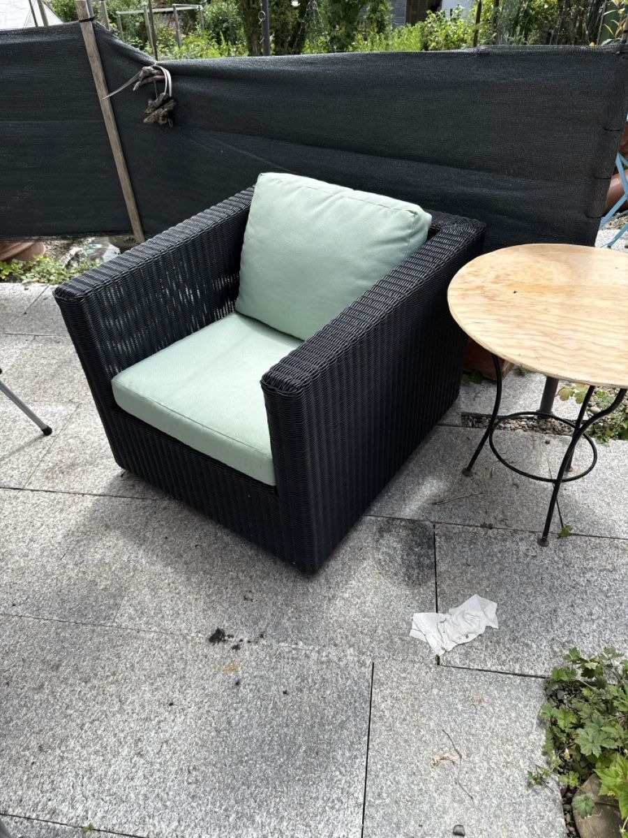 Poltrone: Gartensessel mit  oder ohne Kissen. – Usato da Siebnen venduto da rocardo