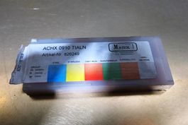 8 Wendeplatten ACHX 0910 TIALN, Maier Gm