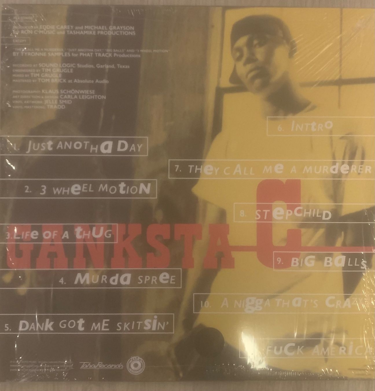 Dischi in vinile: GANKSTA C - Stepchild Lp 2023 Repress – Usato da Mühlethal venduto da superfast78 1