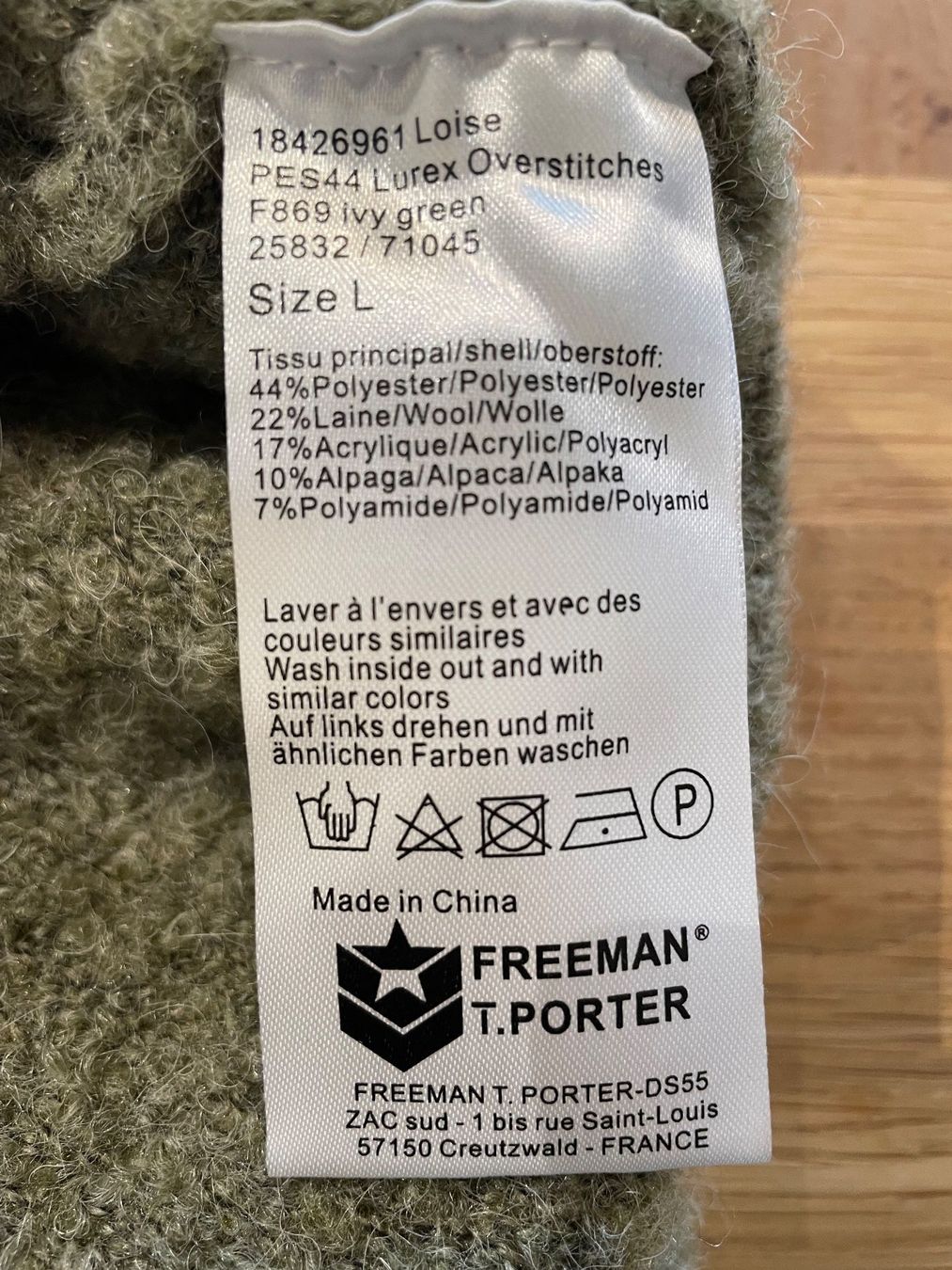 Maglioni & Felpe: Pull bouclettes Freeman T. Porter L – Usato da Courtedoux venduto da ivanaj 5