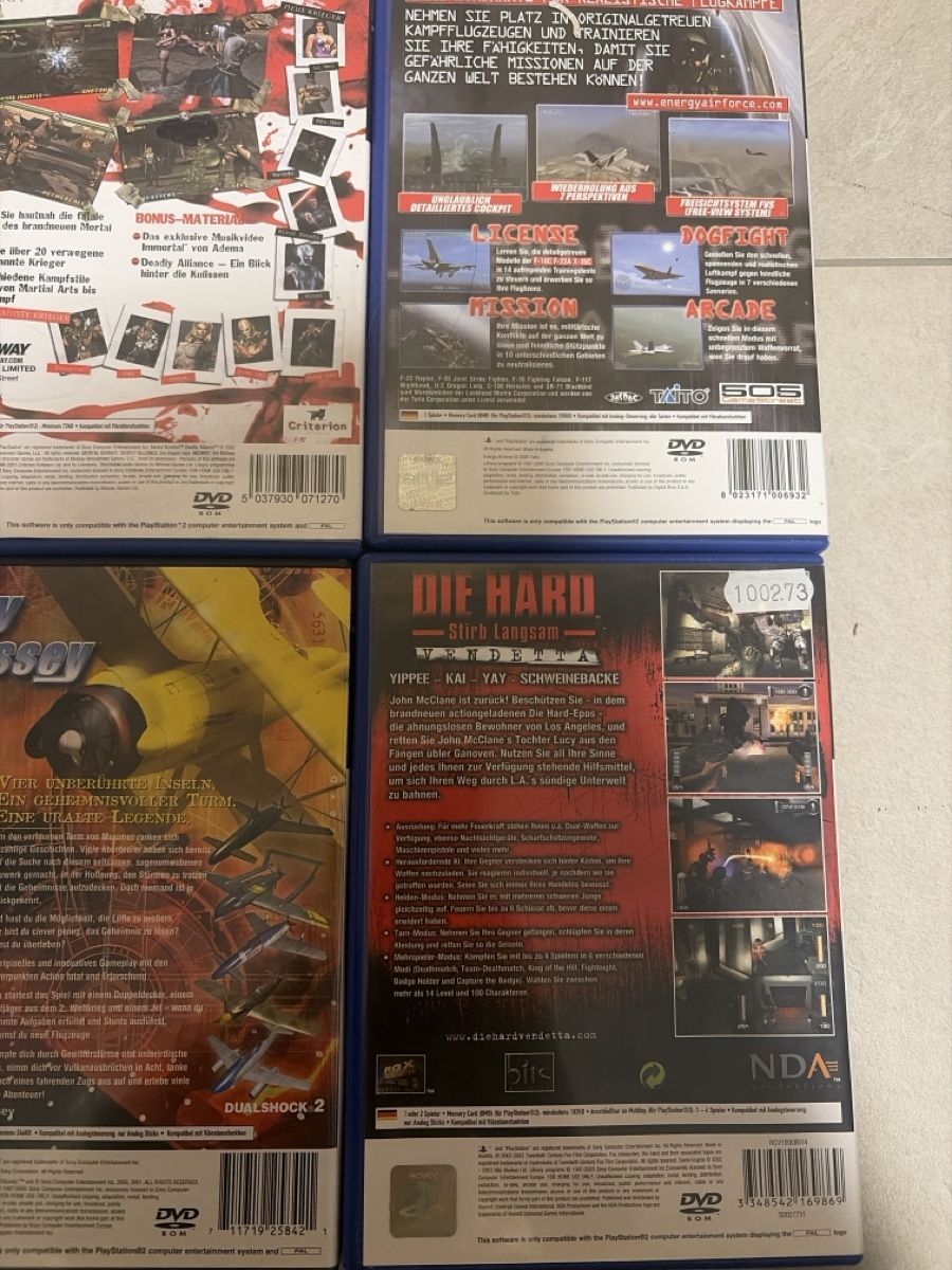 Giochi: PS2 Games Set in – Usato da Rüti ZH venduto da Butterfly206cc 5