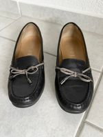 Geox Mokassins blau/grau neuwertig Gr.37