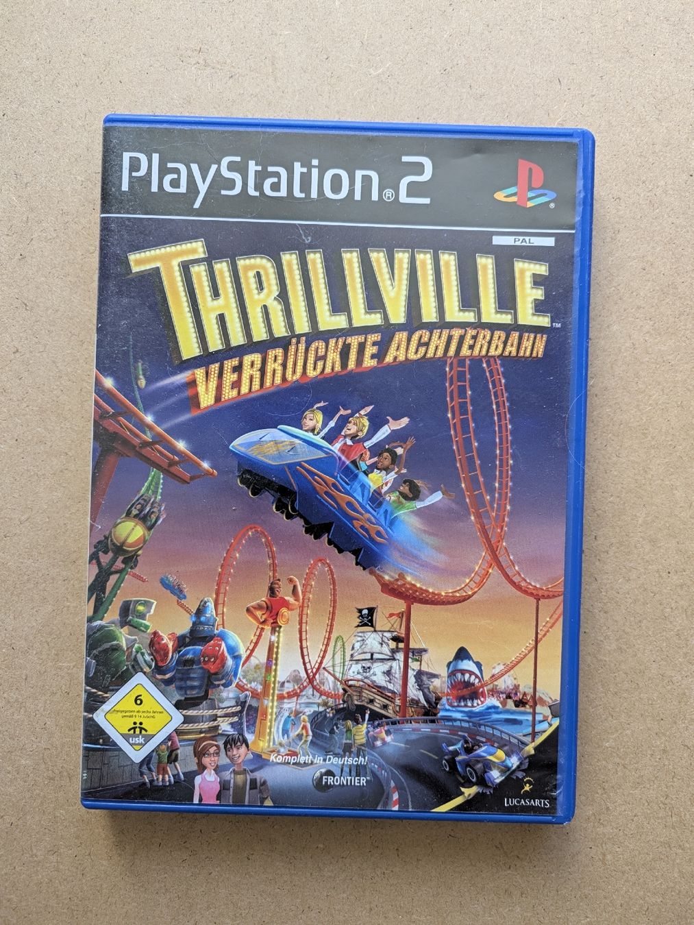 Jeux: Thrillville Verrückte Achterbahn PS2 – D'occasion à Chur par FreakofRarity