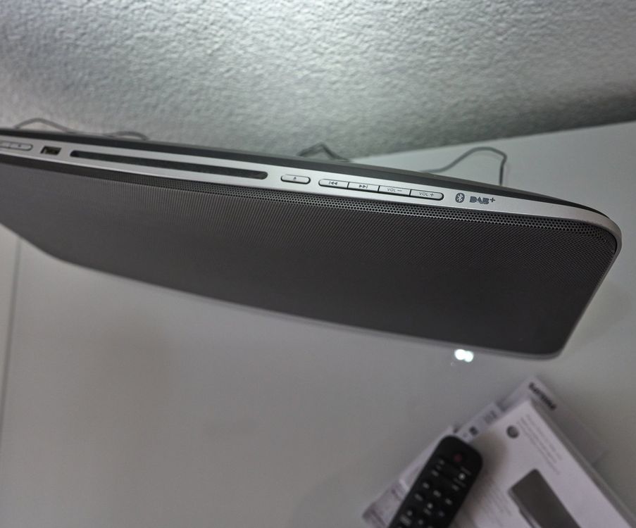 Radio Philips TAR5505/10 DAB+ – Couleur Bois, Ouverte Mais Jamais Utilisée
