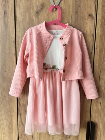 Festliches Kleid mit Jäckli Gr. 116 🌸