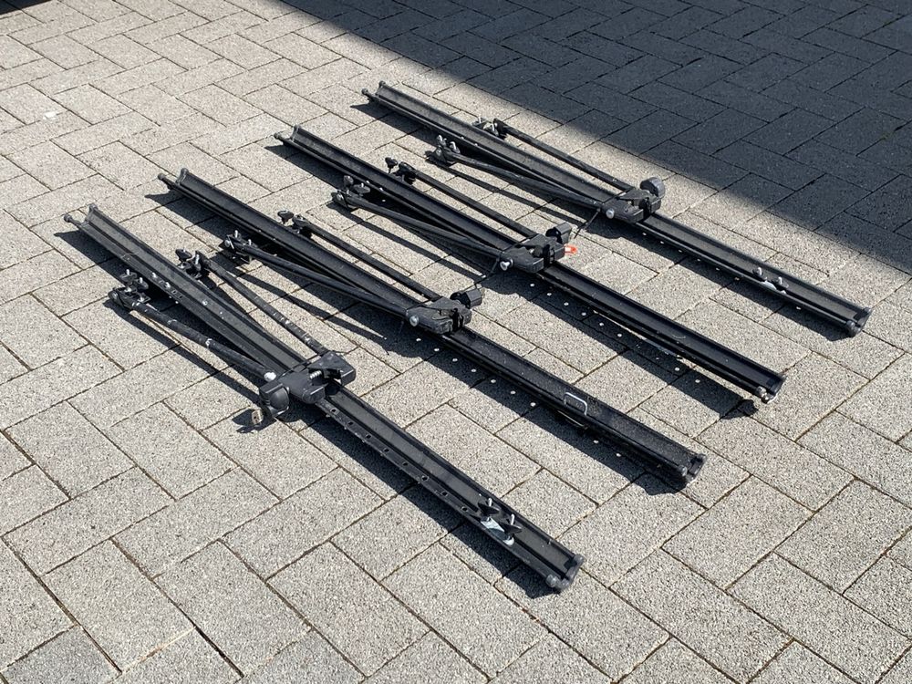 Rahmenbefestigung Fahrradträger Abschließbar 135 Cm Pat Fahrradträger Für Dach – Mit Rahmenbefestigung, Abschließbar, Für 2 Räder, Max. 25 Kg, Schwarz Fahrradträger Für 3 E-bikes