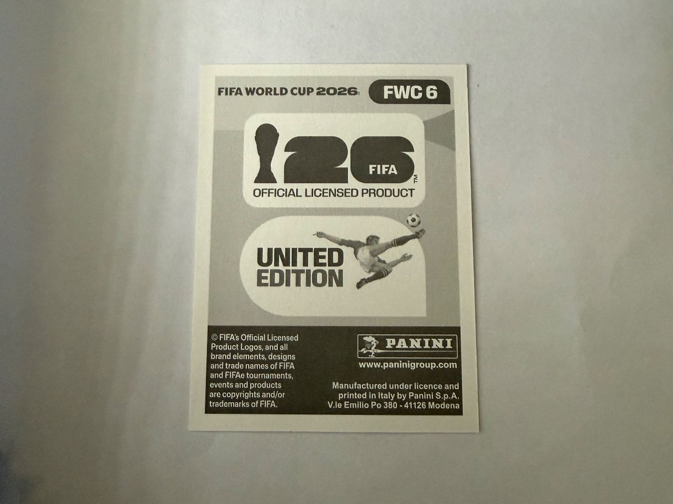 Panini Carte collezionabili: Panini Sticker FWC6 - CH Edition WM 2026 – Nuovo (secondo la descrizione) da Grenchen venduto da nicus_aveiro 1