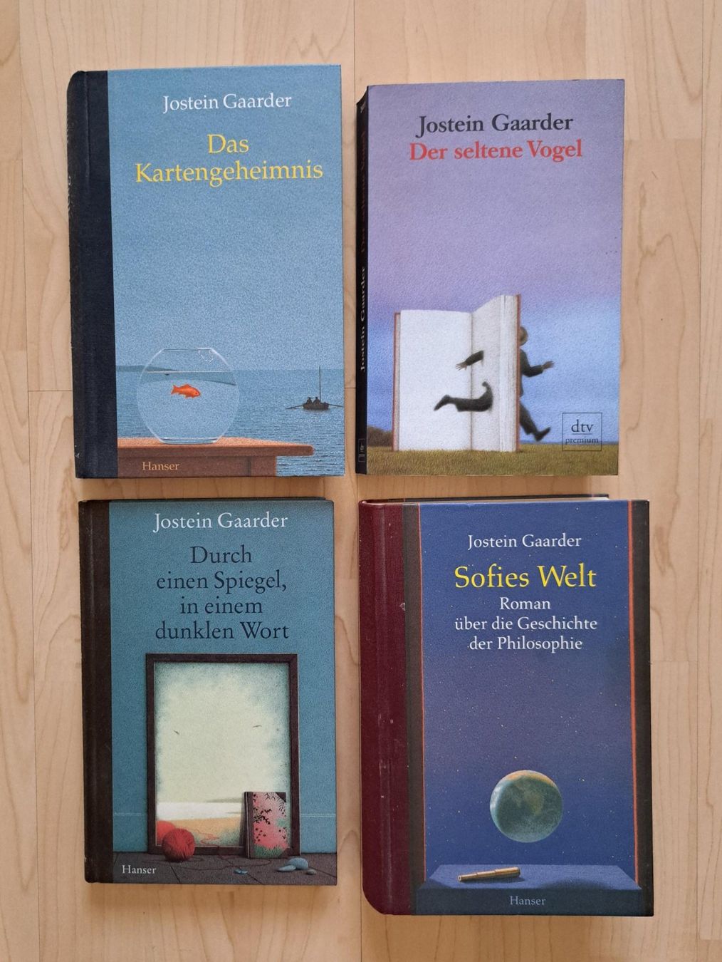 Livres: 4x Jostein Gaarder Romane Büchersammlung – D'occasion à Basel par Patiscat