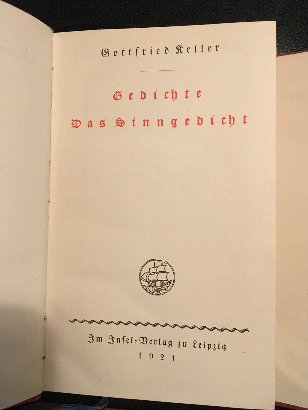 Bücher: 4 Bände Gottfried Keller Werke 1921 – Gebraucht aus Oberwil BL von elk_wf5x 2