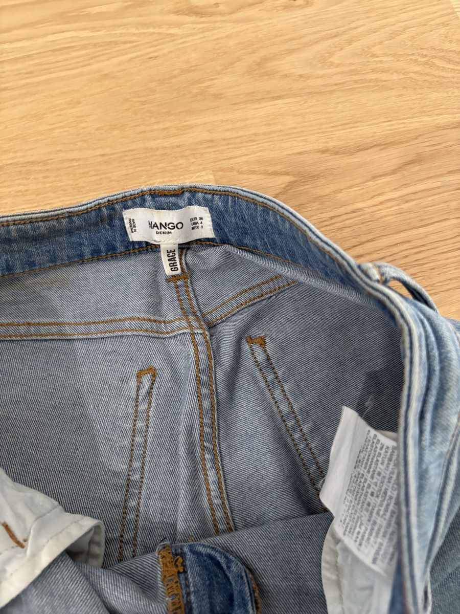 Mango Jeans: Light blue female jeans Mango 36 – Usato da Rolle venduto da gos_2xy5 2