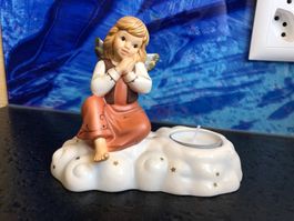 Göbel Hummel Engelfigur Weihnachtsdeko Kerzendeko Hausdeko