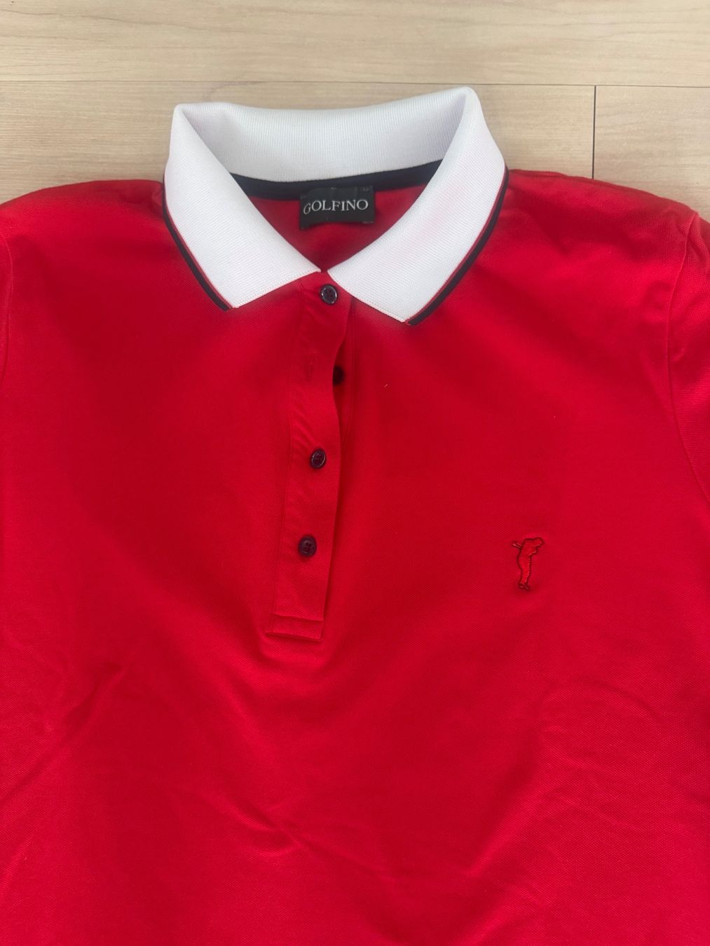 Polo-Shirts: Golfino Pullover rot 3/4 Arm Gr.42 NEU – Neu (gemäss Beschreibung) aus Zollikon von dorean 4