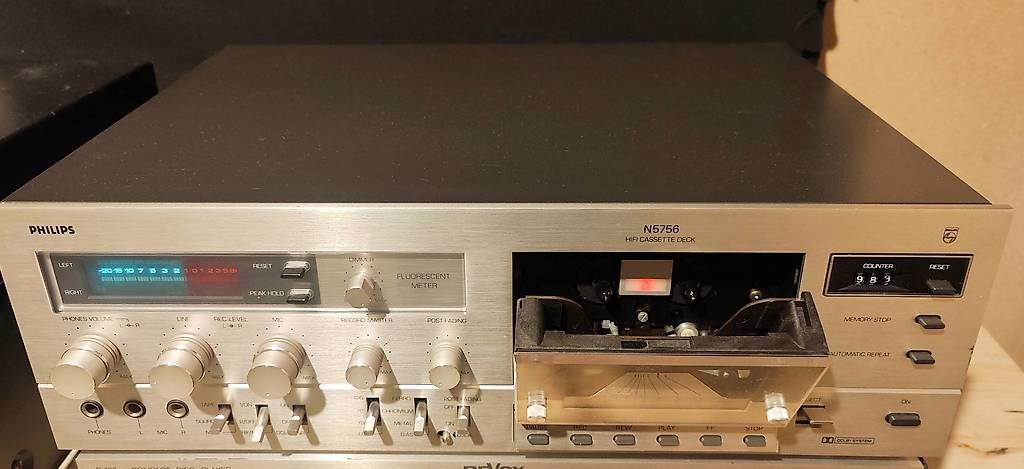 Philips Registratori: Mythique tape deck PHILIPS "N5756" révisé – Usato da LAUSANNE venduto da Mistersound 3