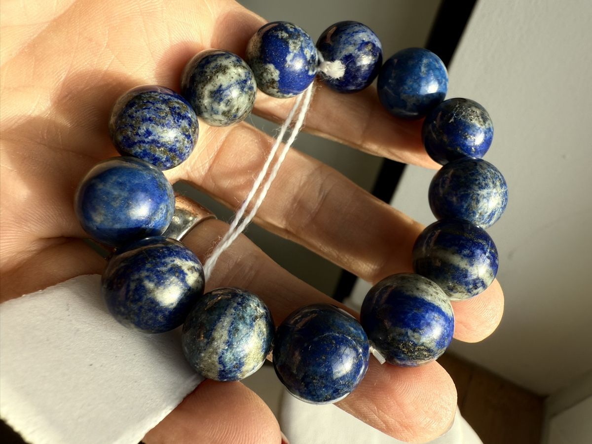 Bracciali & Braccialetti: Lapislazuli Armkette NEU – Nuovo e nell'imballaggio originale da Basel venduto da Chili007 3