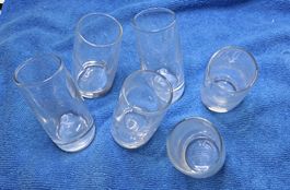 6 neue originelle PISA - Schnaps-Glässer