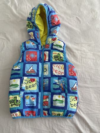 Kinder Daunenweste Gr.110