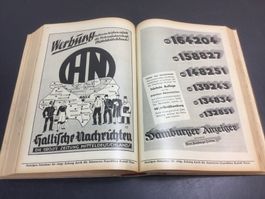 Antiker Zeitungskatalog 1933 von Rudolf Mosse Berlin