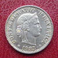 20 Rappen - Jahrgang 1933
