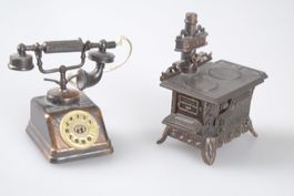 8x Bleistiftspitzer Metalldiecast Miniatur Vintage Retro Set