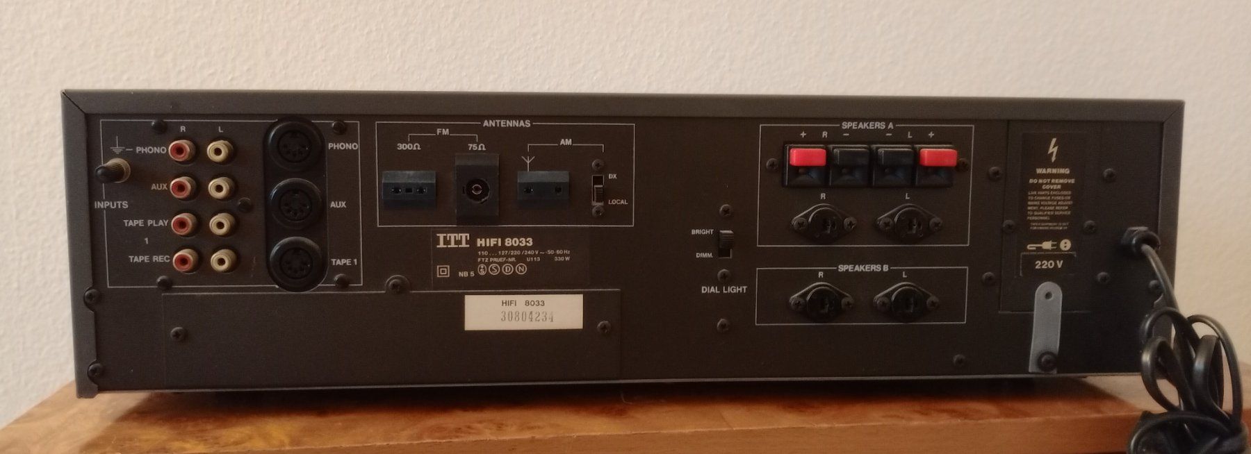 Ricevitori: ITT HIFI 8033 – Usato da Villars-sur-Glâne venduto da rifzari 1