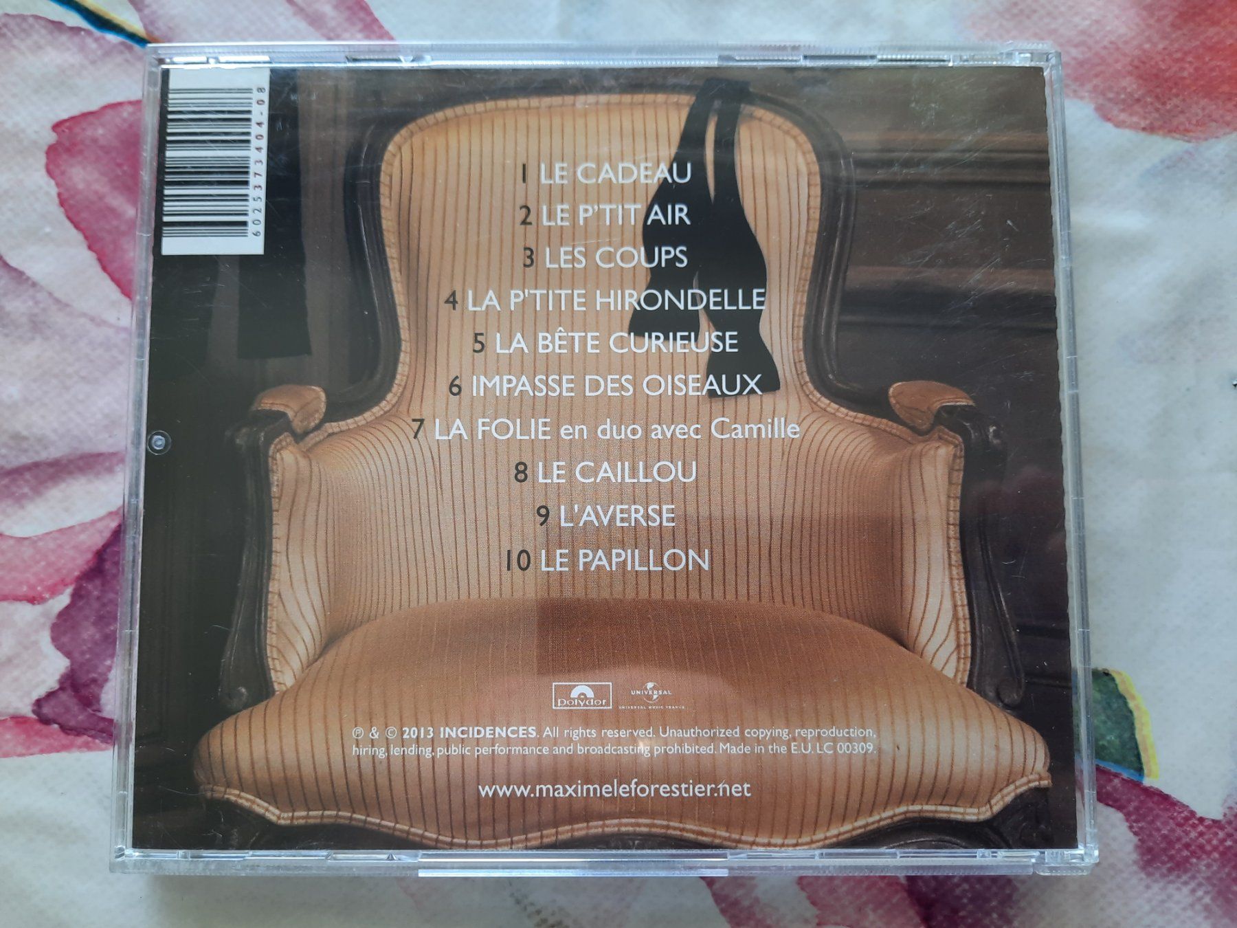 CD: Cd Maxime Le Forestier - Le cadeau – Usato da Pully venduto da bro_n52j 1