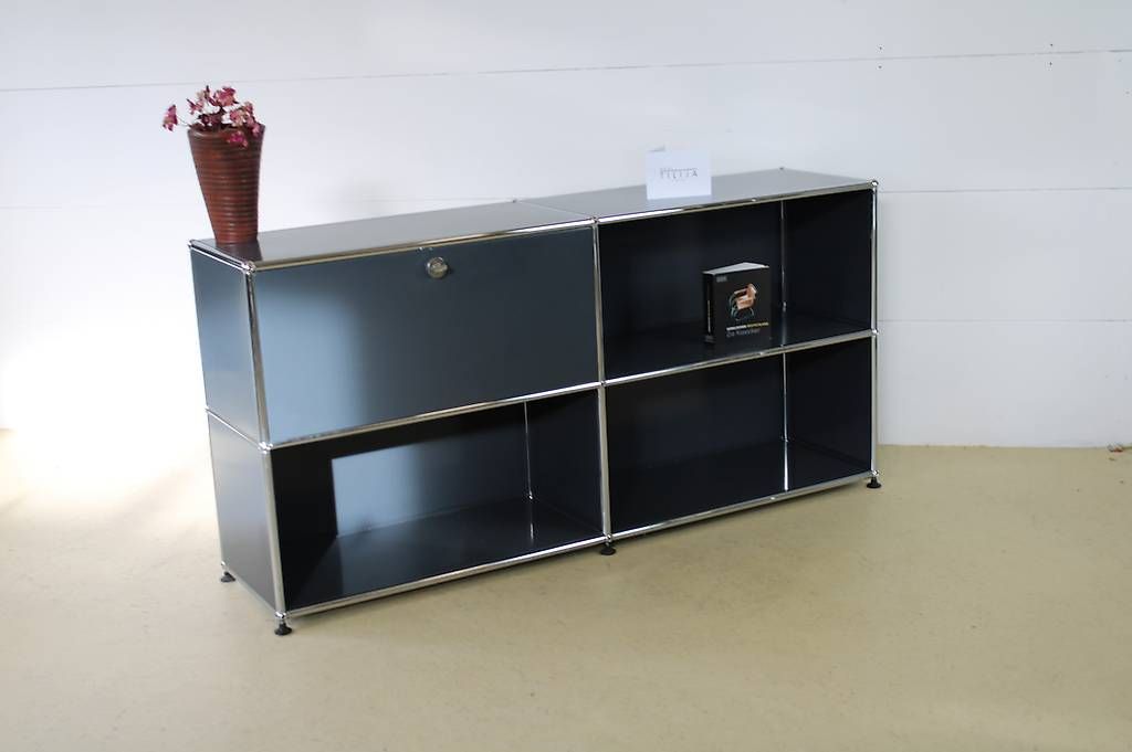 USM Scaffali: USM Sideboard in Anthrazitgrau, neuwertig! – Usato da Meinisberg venduto da atelier_TILIJA 2