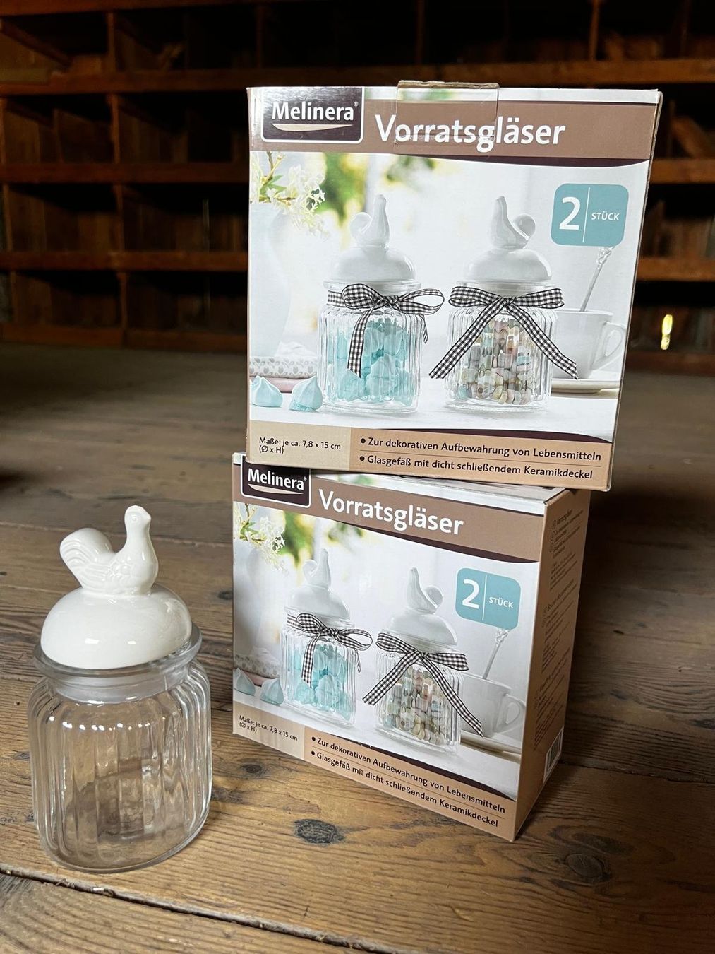 Tutte le decorazioni: 4 süsse Vorratsgläser – Usato da Büsserach venduto da 11naomi