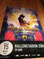 Santana Orginal Konzert Poster 2020