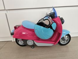 Cooles Kinderspielzeug-Motorrad Roller für Puppe