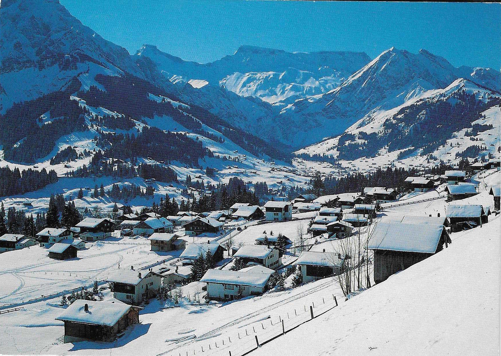 Cartoline postali: Aussernschwand Adelboden BE – Usato da Rothrist venduto da Stranglehold
