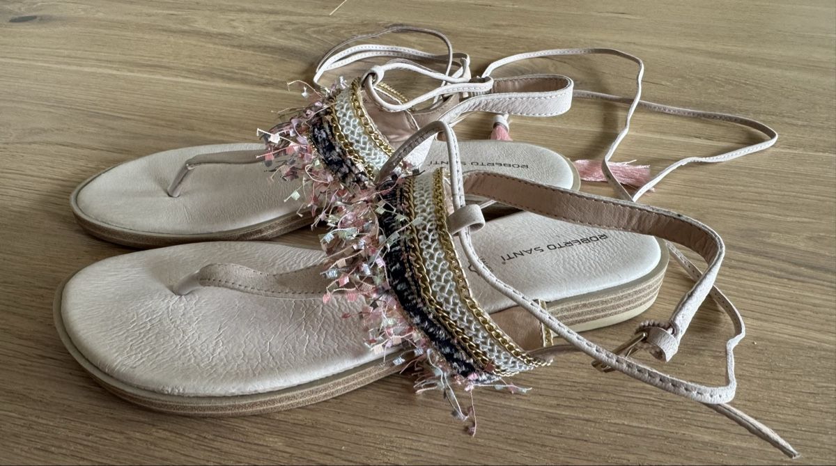 Scarpe da donna: Schnürsandalen, Grösse 38, Leder – Usato da Bachenbülach venduto da Elcomaster 3