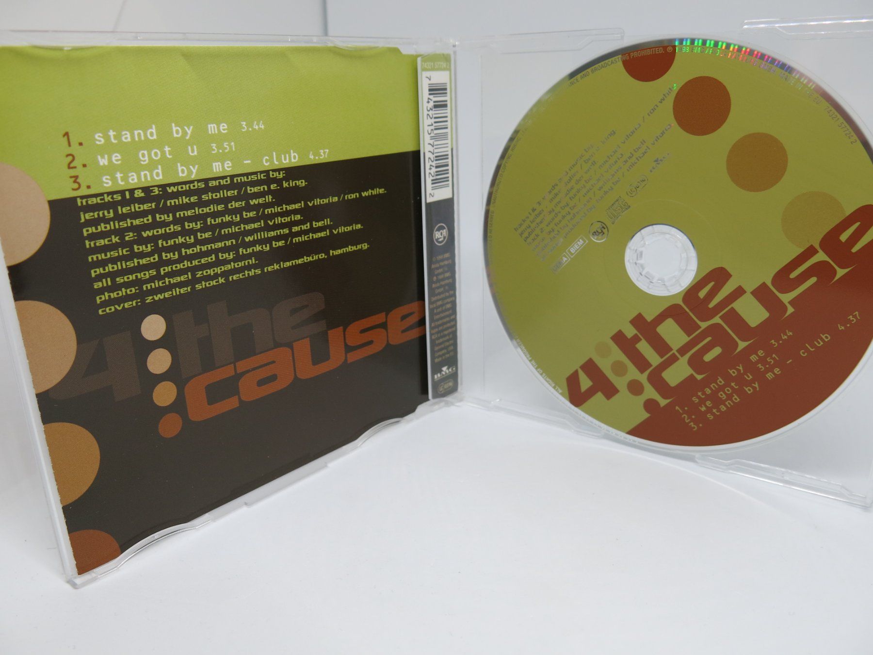 CD: CD + Single: 4 The Cause – Stand By Me – Usato da Ernetschwil venduto da luisvonerni 5