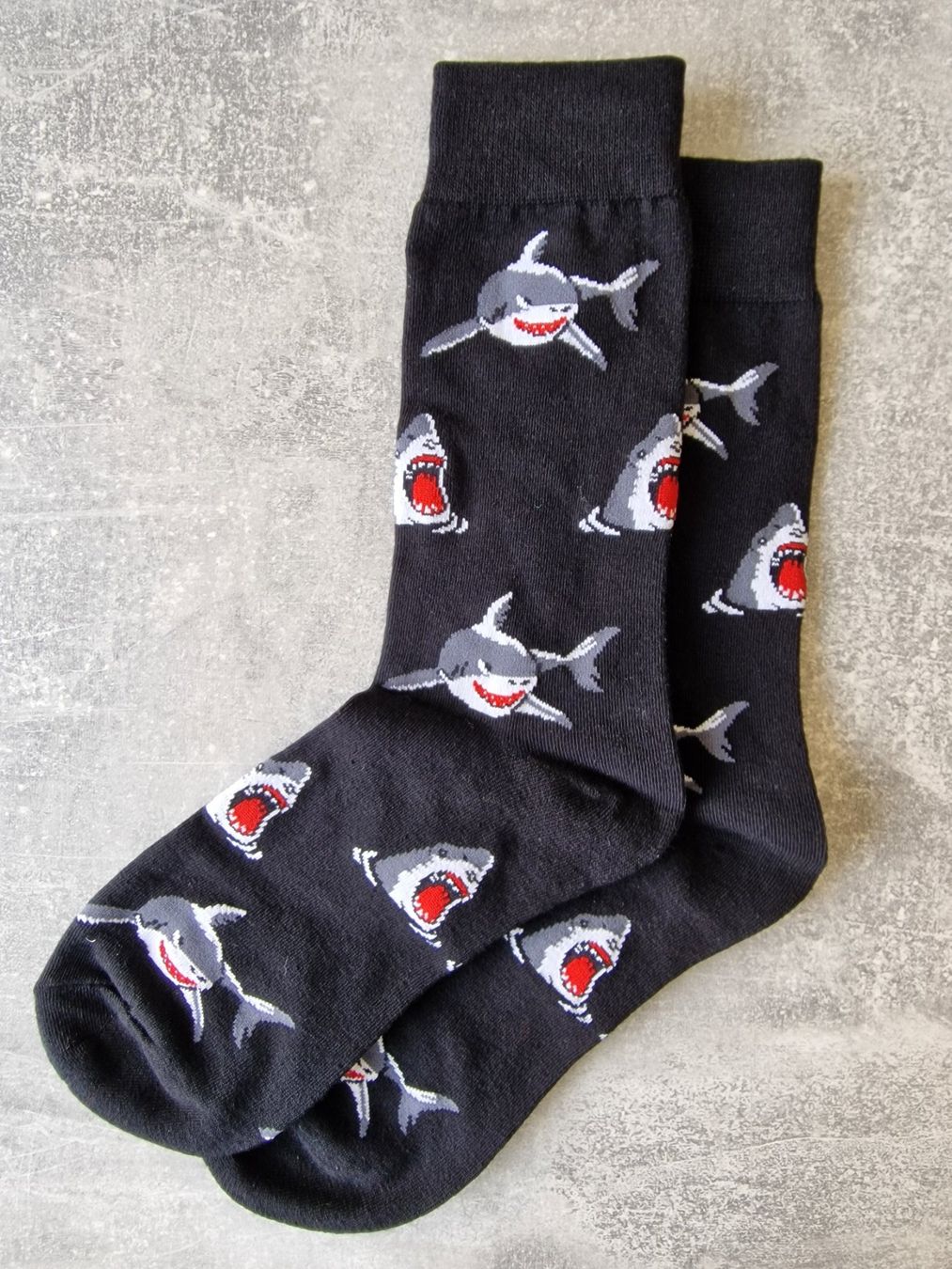Calze: Socken Hai / Socken Haifisch – Nuovo e nell'imballaggio originale da Winterthur venduto da andrekeller95