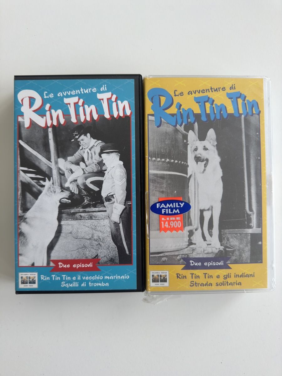 Tutti i VHS: VHS Rin Tin Tin  – Usato da Davesco-Soragno venduto da kappas