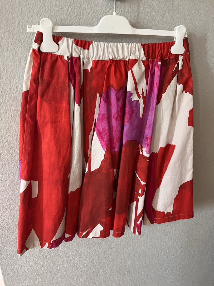Röcke: Jupe Lady Cotton, Neu, Gr. 38, rot weiss  – Gebraucht aus Solothurn von Brini06 2