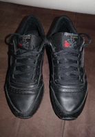 Reebok Classic cuir noir, rarement portées