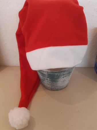 Weihnachtsmann mützen gross - für Event