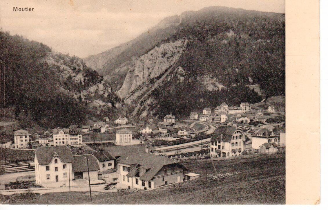 Cartoline postali: Moutier - Feldpost 1916 – Usato da Wolhusen venduto da Curver9