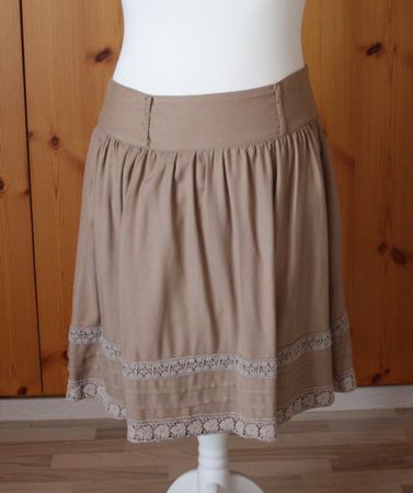 Jupe Rock CAMAIEU dunkelbeige Gr. L